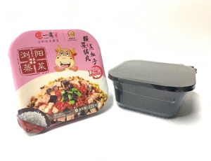 自热米饭包装机-浏阳蒸菜自热米饭高速热收缩包装机